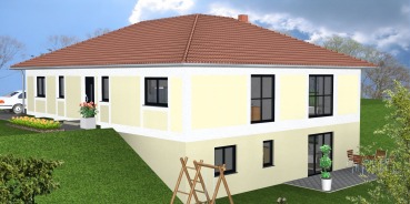 Kowalski Haus Bungalow Aurora 251 Frontansicht k